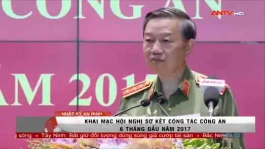 Hội nghị sơ kết công tác Công an 6 tháng đầu năm 2017