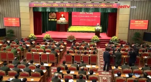 Khai mạc Hội nghị Công an toàn quốc lần thứ 72