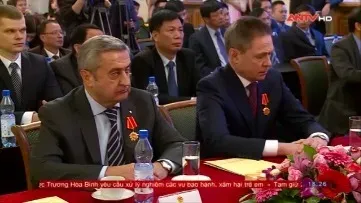Trao Huân chương Hữu nghị tặng lãnh đạo Cơ quan An ninh Liên bang Nga