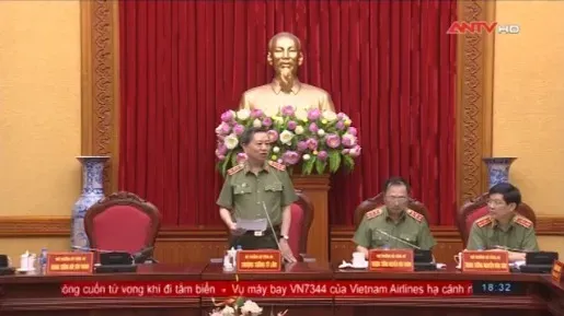 Bộ Công an giao ban công tác công an tháng 4, triển khai nhiệm vụ trọng tâm tháng 5/2018