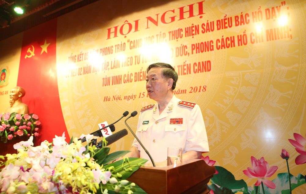 Bộ trưởng Bộ Công an ban hành Chỉ thị về đổi mới, nâng cao chất lượng phong trào “Công an nhân dân học tập, thực hiện Sáu điều Bác Hồ dạy” trong tình hình mới