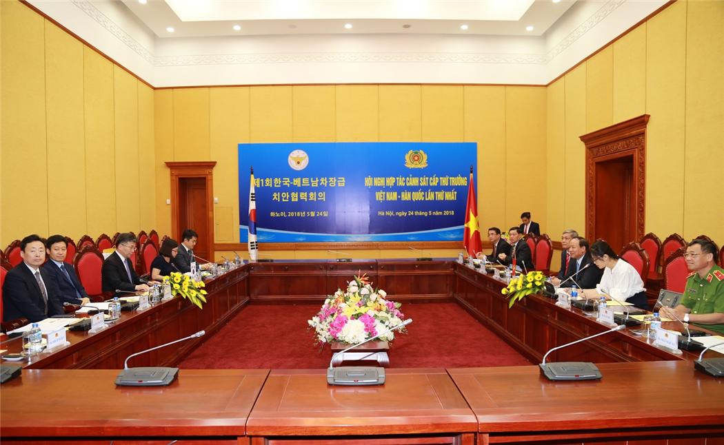 Việt Nam - Hàn Quốc tăng cường hợp tác trong lĩnh vực phòng, chống tội phạm