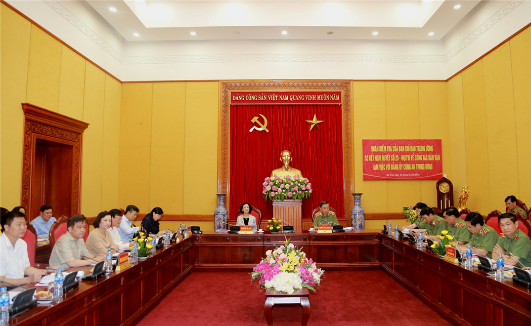 Nâng cao hiệu quả công tác dân vận trong lực lượng Công an nhân dân trong tình hình mới