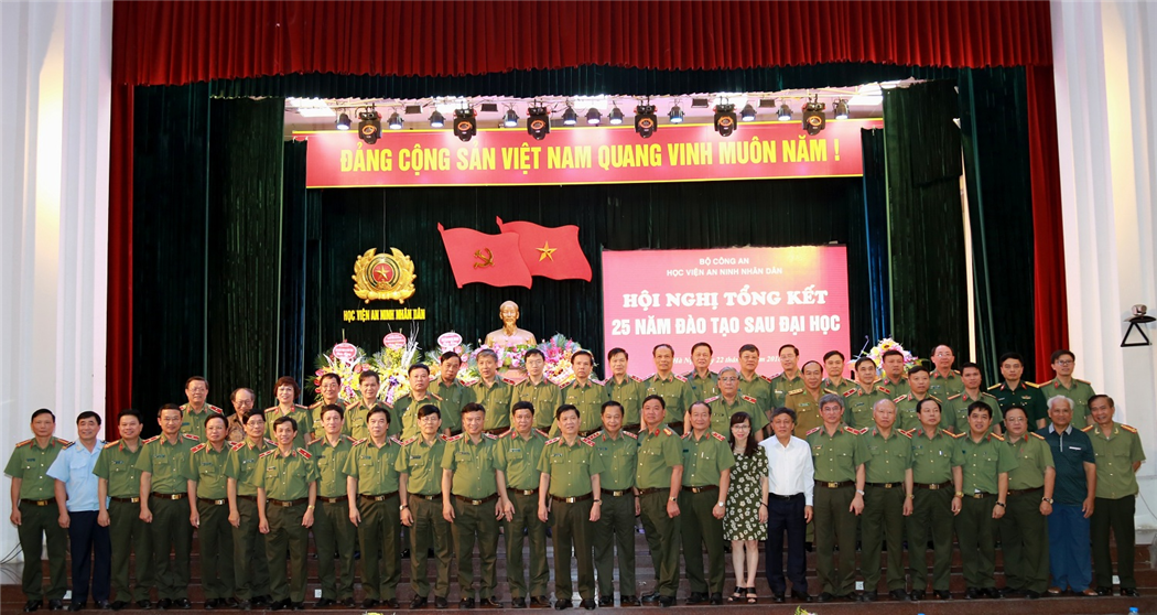 Công tác đào tạo sau đại học của Học viện An ninh nhân dân đáp ứng yêu cầu, nhiệm vụ trong tình hình mới