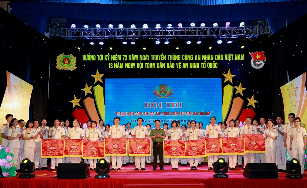 Hội thi “Thanh niên Công an học tập, thực hiện Sáu điều Bác Hồ dạy” khu vực phía Bắc