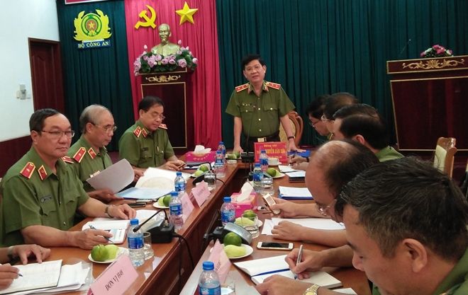 Thứ trưởng Nguyễn Văn Sơn làm việc với Tổng cục Hậu Cần - Kỹ thuật