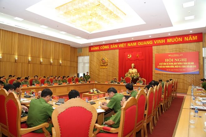 Bộ Công an sơ kết công tác thi đua, khen thưởng 6 tháng đầu năm 2018