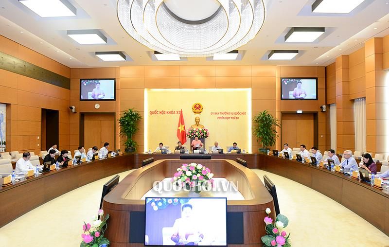 Ủy ban Thường vụ Quốc hội cho ý kiến về việc giải trình, tiếp thu, chỉnh lý dự án Luật Đặc xá (sửa đổi)