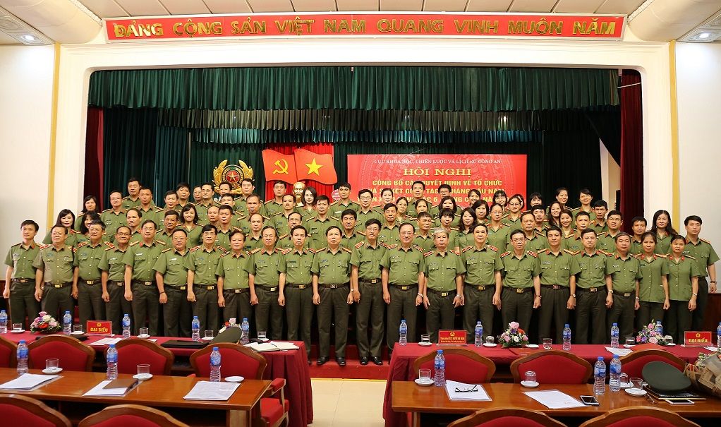 Cục Khoa học, Chiến lược và Lịch sử Công an sơ kết công tác 6 tháng đầu năm 2018.