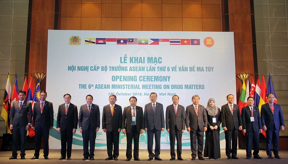 Khai mạc Hội nghị cấp Bộ trưởng ASEAN lần thứ 6 về vấn đề ma túy