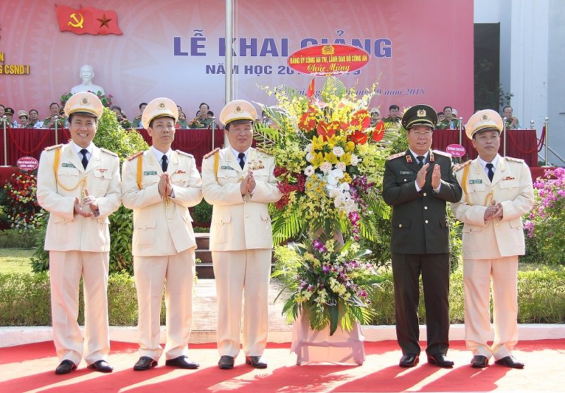 Trường Cao đẳng Cảnh sát nhân dân I khai giảng năm học mới 2018 - 2019