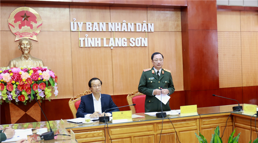 Lấy ý kiến vào dự thảo Kết luận thanh tra việc chấp hành quy định của pháp luật về phòng cháy, chữa cháy đối với UBND tỉnh Lạng Sơn