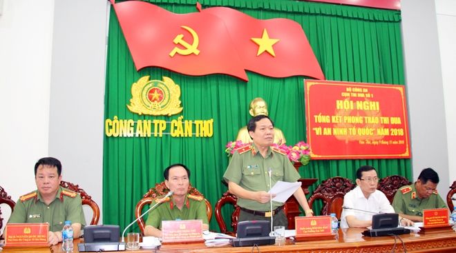 Cụm thi đua số 1 Bộ Công an tổng kết Phong trào thi đua “Vì an ninh Tổ quốc”