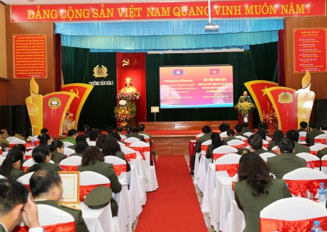 Nâng cao chất lượng đào tạo văn hóa cho học sinh Bộ An ninh Lào