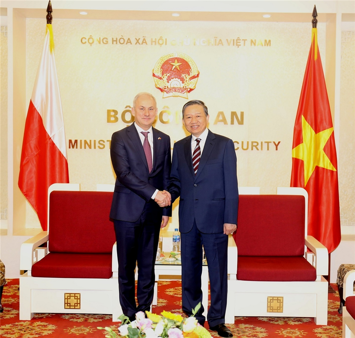 Việt Nam - Ba Lan đẩy mạnh hợp tác phòng, chống tội phạm
