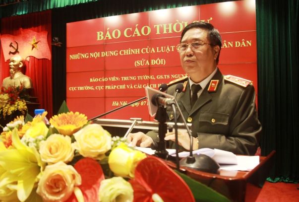 Đảng ủy Công an Trung ương, Bộ Công an tổ chức Báo cáo thời sự trực tuyến về Luật Công an nhân dân (sửa đổi)