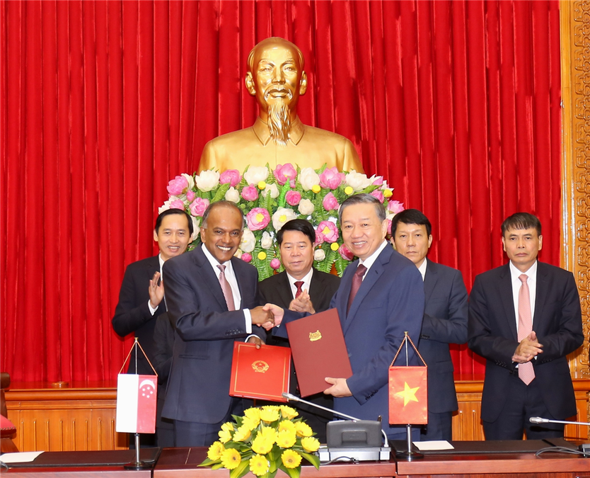 Việt Nam – Singapore đẩy mạnh hợp tác phòng, chống tội phạm