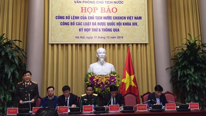 Công bố lệnh của Chủ tịch nước về 9 luật mới được thông qua