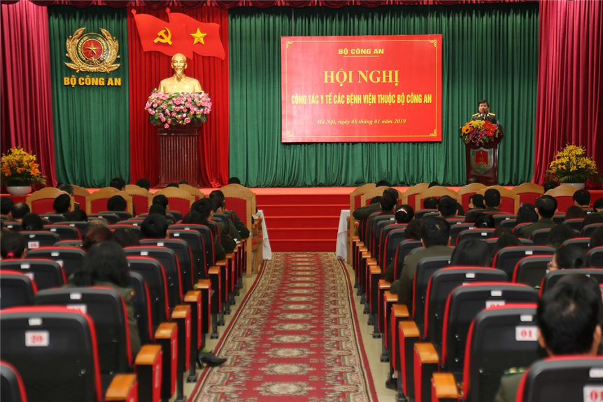 Hội nghị công tác Y tế các bệnh viện thuộc Bộ Công an