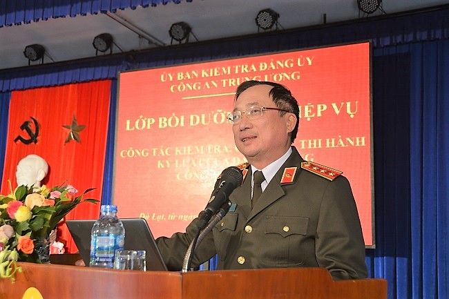 Bồi dưỡng nghiệp vụ kiểm tra, giám sát của Đảng trong Công an nhân dân
