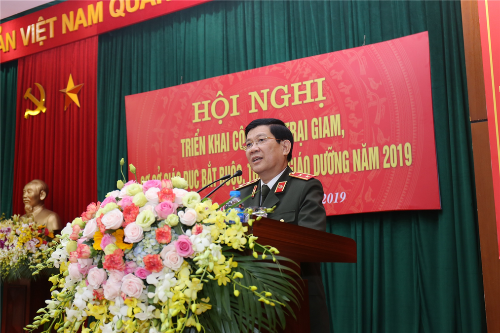 Triển khai công tác trại giam, cơ sở giáo dục bắt buộc, trường giáo dưỡng năm 2019