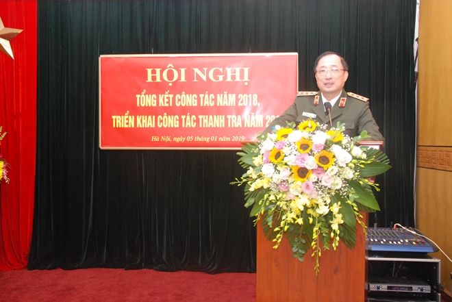Thanh tra Bộ Công an triển khai công tác năm 2019