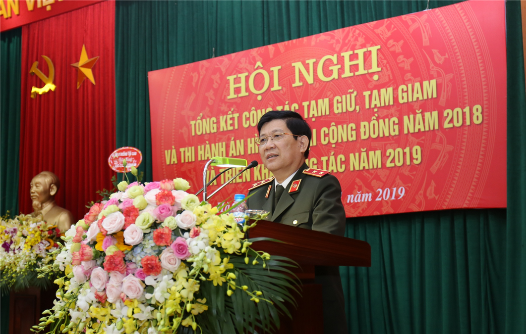Cục Cảnh sát Quản lý tạm giữ, tạm giam và thi hành án hình sự tại cộng đồng tổng kết công tác năm 2018