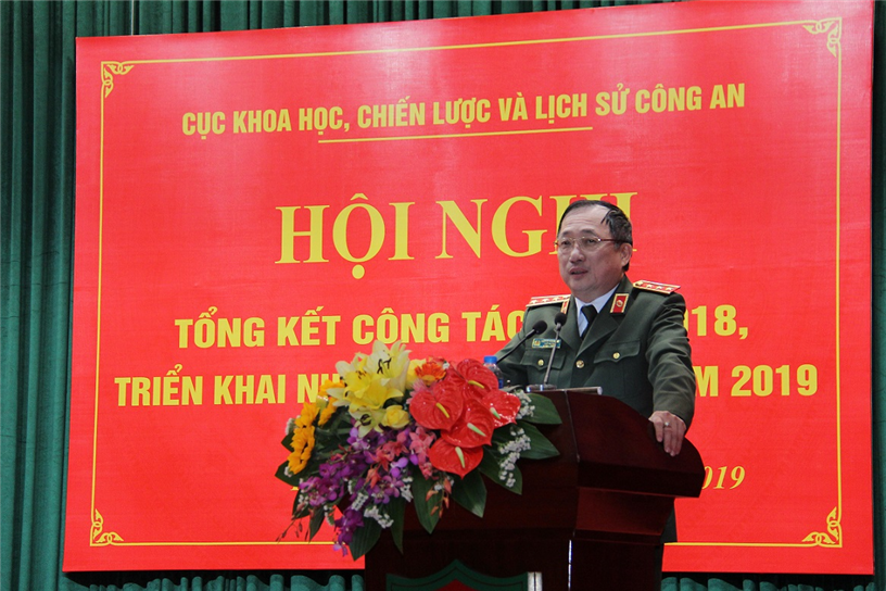 Cục Khoa học, Chiến lược và Lịch sử Công an triển khai công tác năm 2019