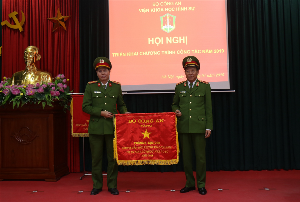Viện Khoa học hình sự triển khai công tác năm 2019