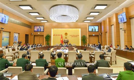 Ủy ban Thường vụ Quốc hội cho ý kiến về dự án Luật Thi hành án hình sự (sửa đổi)
