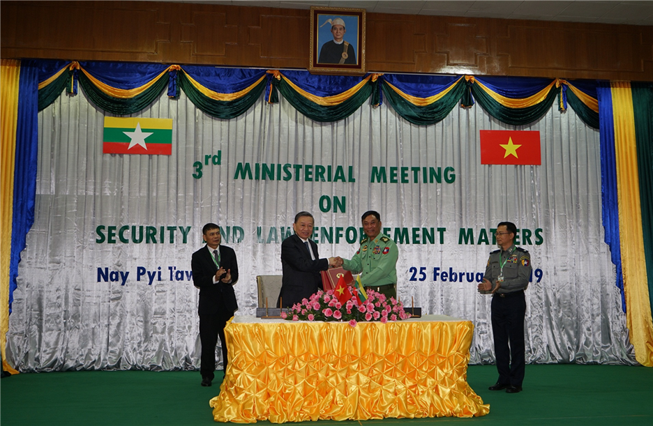 Việt Nam - Myanmar tăng cường hợp tác phòng, chống tội phạm