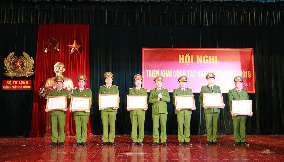 Bộ Tư lệnh Cảnh sát cơ động triển khai công tác huấn luyện năm 2019