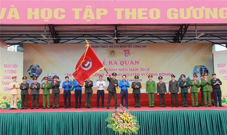 Đoàn Thanh niên Bộ Công an phát động Tháng Thanh niên năm 2019