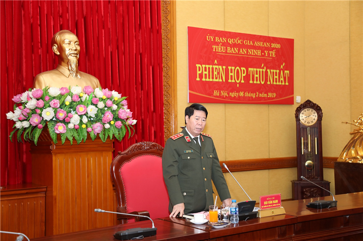 Tiểu ban An ninh - Y tế thuộc Ủy ban quốc gia ASEAN tiến hành Phiên họp thứ nhất