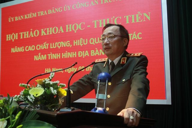 Bàn giải pháp “Nâng cao chất lượng hiệu quả công tác nắm tình hình địa bàn” trong công tác kiểm tra, giám sát và thi hành kỷ luật của Đảng trong Đảng bộ CATW