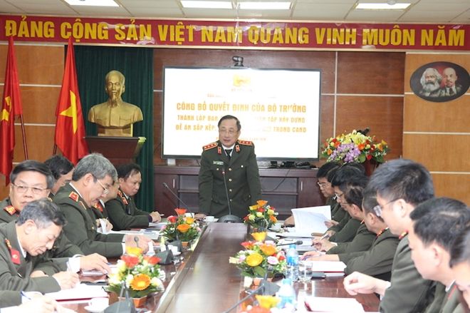 Thành lập Ban Chỉ đạo, Tổ Biên tập xây dựng Đề án sắp xếp, quy hoạch báo chí trong CAND