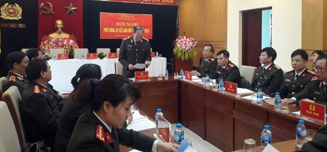Cụm thi đua số 7 Bộ Công an ký Giao ước thi đua năm 2019