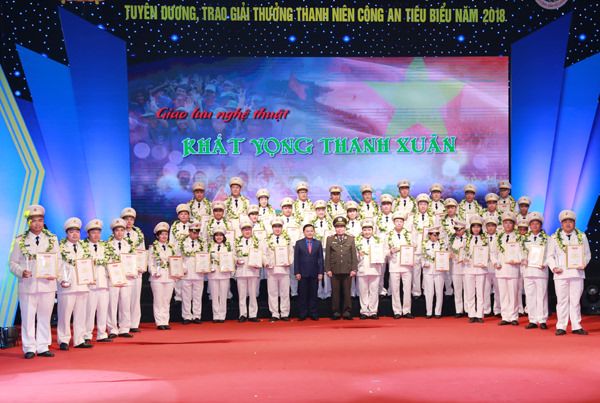 Tuyên dương Thanh niên Công an tiêu biểu năm 2018