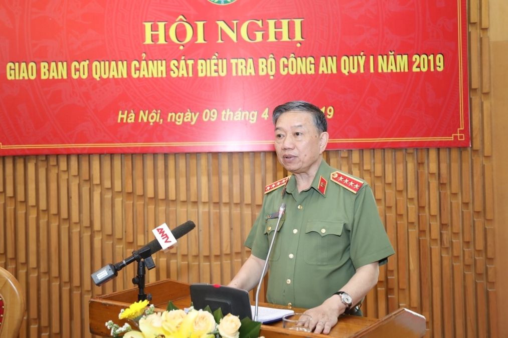 Cơ quan Cảnh sát điều tra Bộ Công an giao ban Quý I/2019