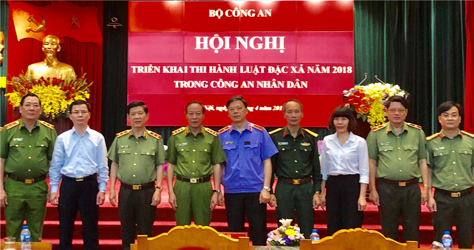 Hội nghị triển khai thi hành Luật Đặc xá năm 2018