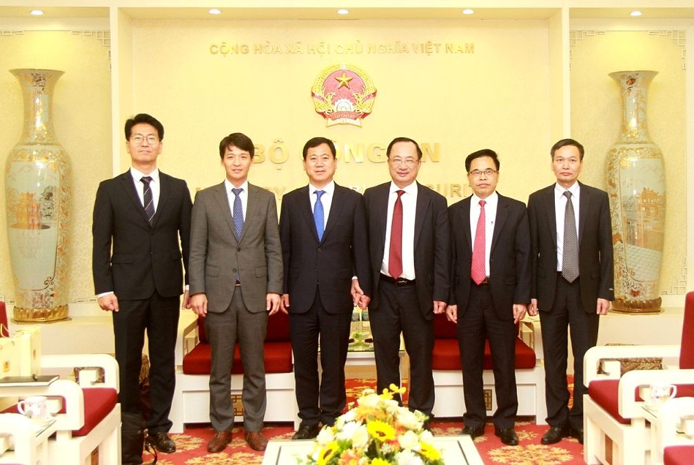 Thúc đẩy quan hệ hợp tác giữa Bộ Công an với Cơ quan Cảnh sát Quốc gia Hàn Quốc