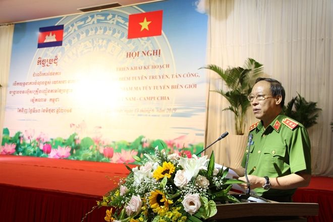 Bộ Công an triển khai đợt cao điểm tấn công trấn áp tội phạm ma túy tuyến biên giới