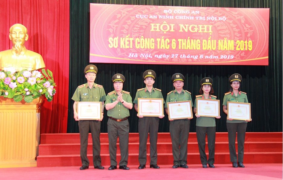 Cục An ninh chính trị nội bộ tổ chức Hội nghị sơ kết công tác 6 tháng đầu năm 2019.