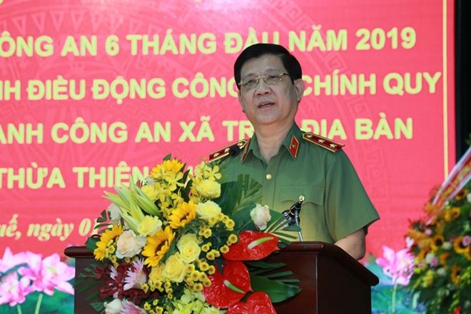 Công an Thừa Thiên - Huế điều động Công an chính quy đảm nhiệm chức danh Công an xã