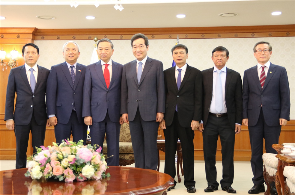 Bộ trưởng Tô Lâm thăm và làm việc tại Hàn Quốc