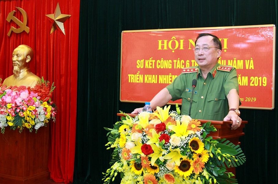 Thanh tra Bộ Công an sơ kết công tác 6 tháng đầu năm 2019