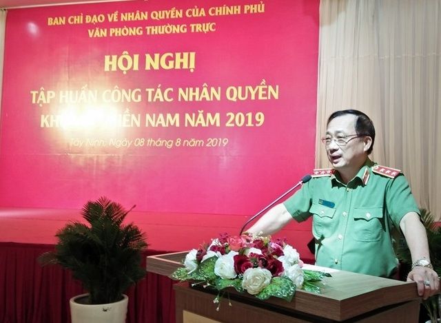 Tập huấn công tác nhân quyền các tỉnh, thành phố phía Nam