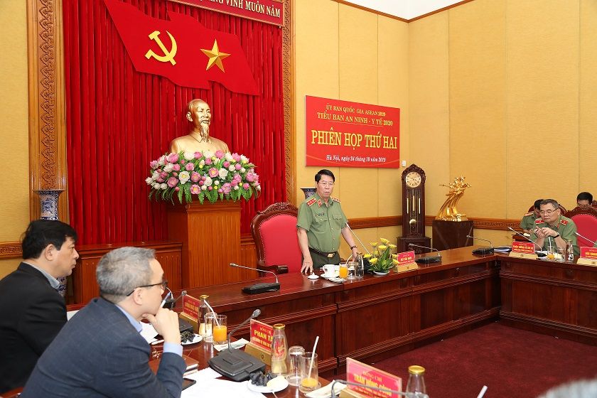 Tiểu ban An ninh - Y tế ASEAN 2020 tiến hành Phiên họp thứ hai
