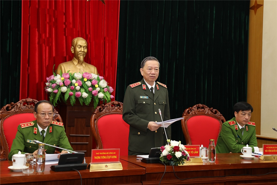 Bộ Công an giao ban đánh giá tình hình, kết quả công tác công an tháng 11/2019