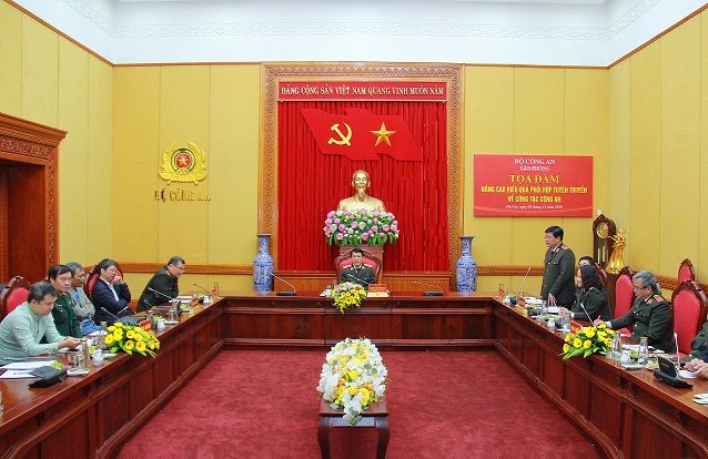 Nâng cao hiệu quả phối hợp với các cơ quan báo chí trong công tác tuyên truyền về công tác công an